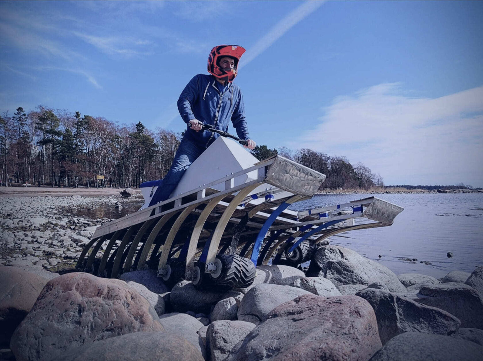 Image of fun and recreation on a High Speed ATV.